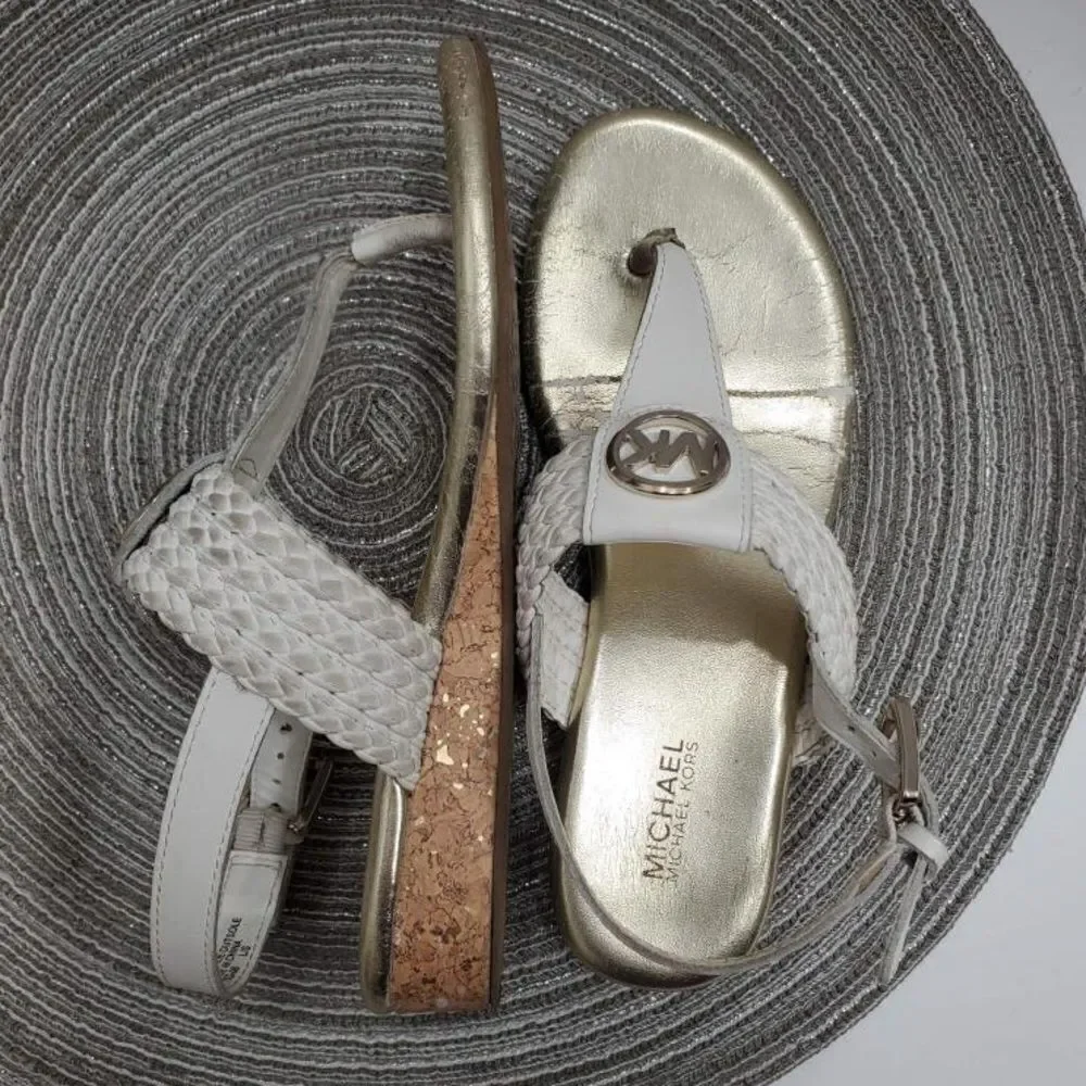 🔥4/$25 MICHAEL KORS GIRLS SANDALS FLIP FLOPS, 2